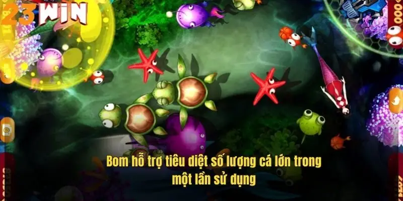 bom-ho-tro-tieu-diet-so-luong-ca-lon-trong-mot-lan-su-dung